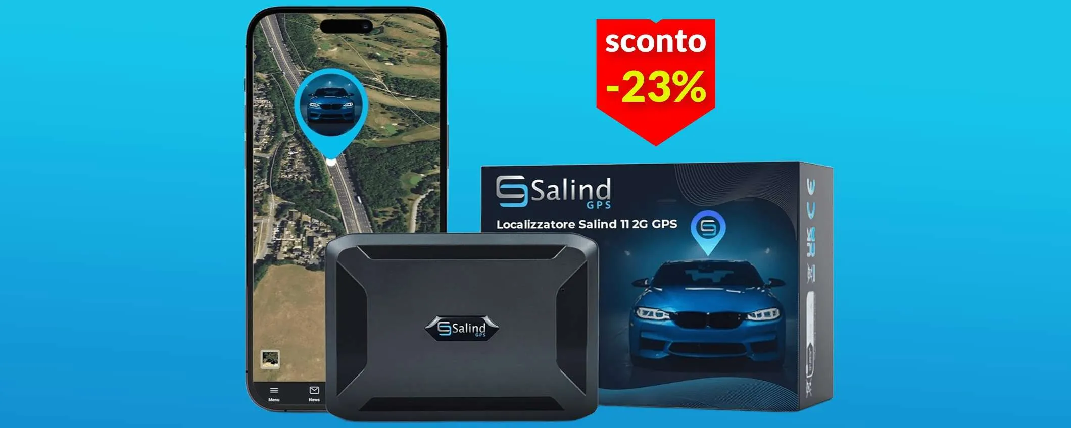 Localizzatore GPS per auto: con 22€ è tuo grazie alle Offerte Prime Day