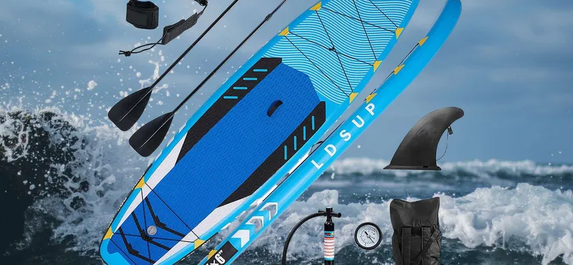 Tavola SUP gonfiabile super accessoriata a 189€: prezzo Amazon SHOCK