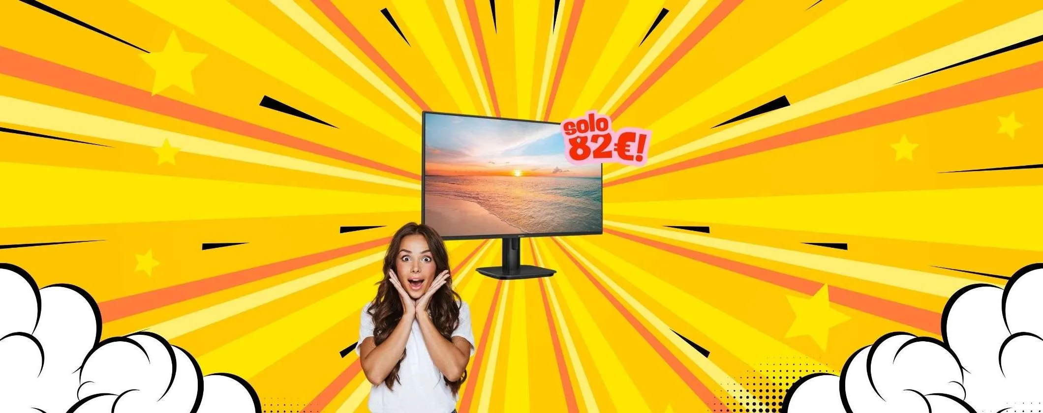 Monitor Philips 24 a 120Hz: solo 82€ su Amazon