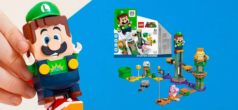 Super Mario Lego: il set con Luigi in sconto su Amazon, è SMART