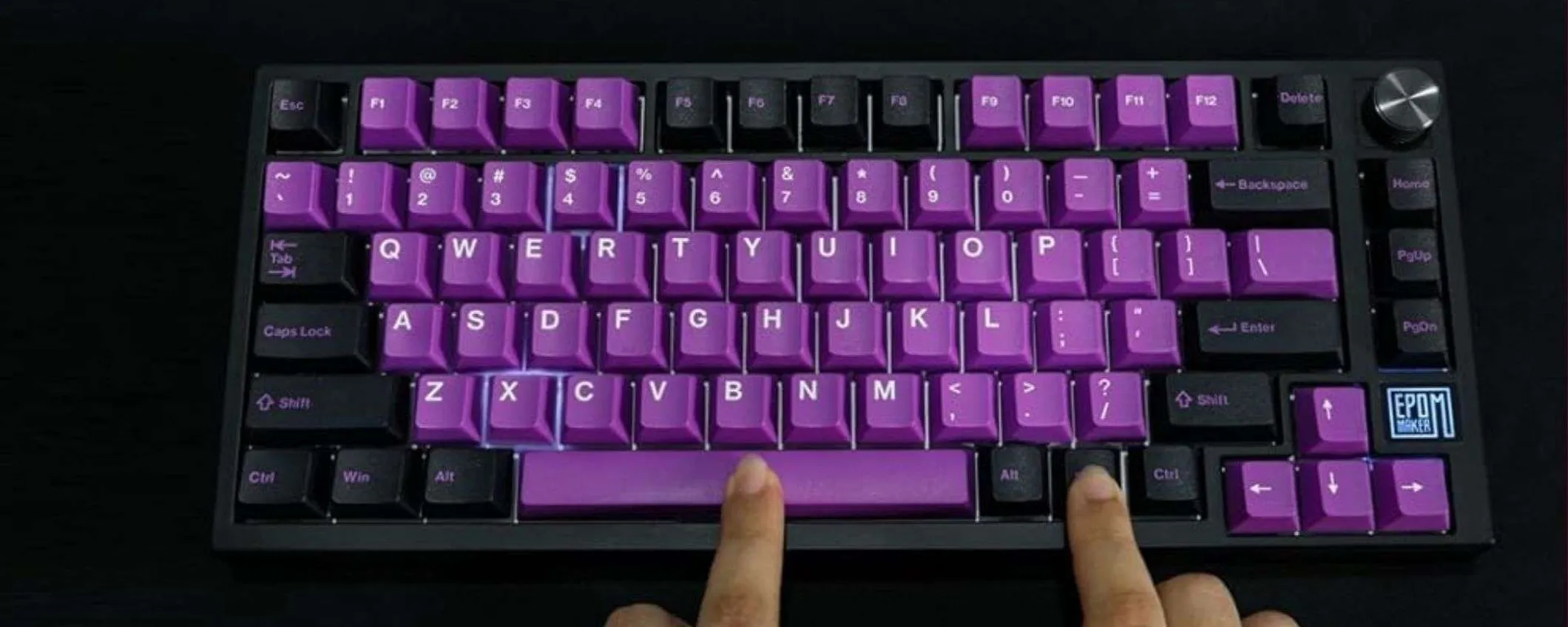 Tastiera meccanica Epomaker ad un prezzo imbattibile: layout 75% e design sgargiante