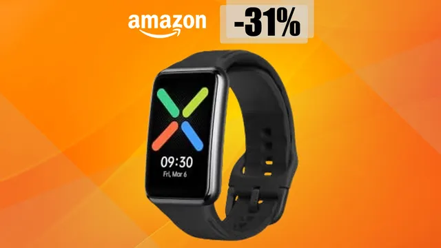 OPPO Watch Free, allenamenti e salute sempre monitorati: solo 68€