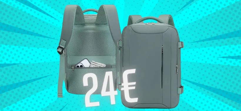 Zaino da viaggio per non pagare di più il bagaglio a mano e voli sereno