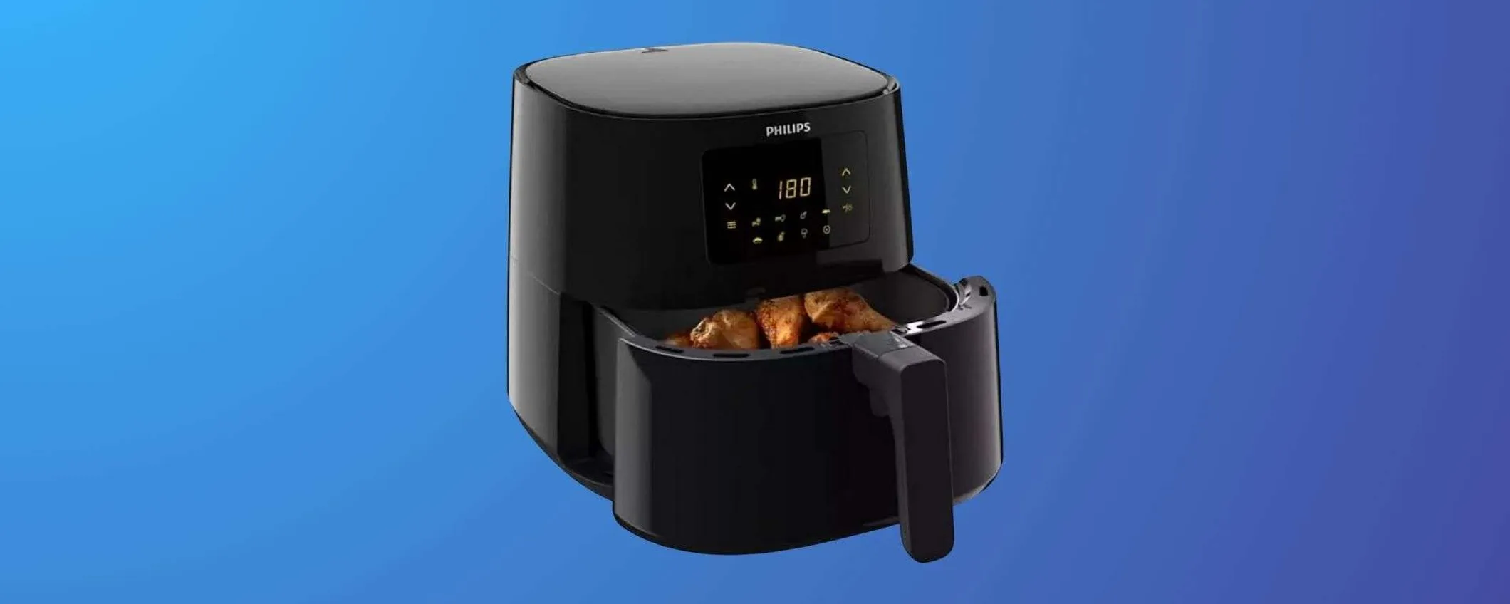 Philips Airfryer 3000 Serie XL: il prezzo crolla a meno di 85€ (Amazon)
