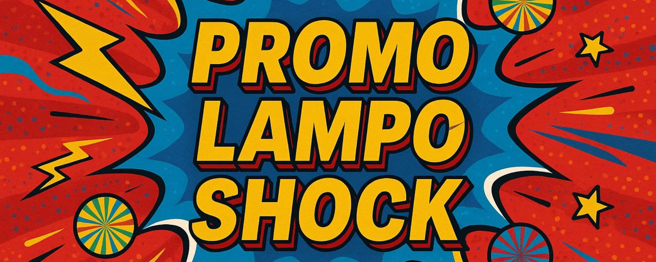 Promo lampo da SHOCK TOTALE su Amazon per il primo agosto: a partire da 5,23€