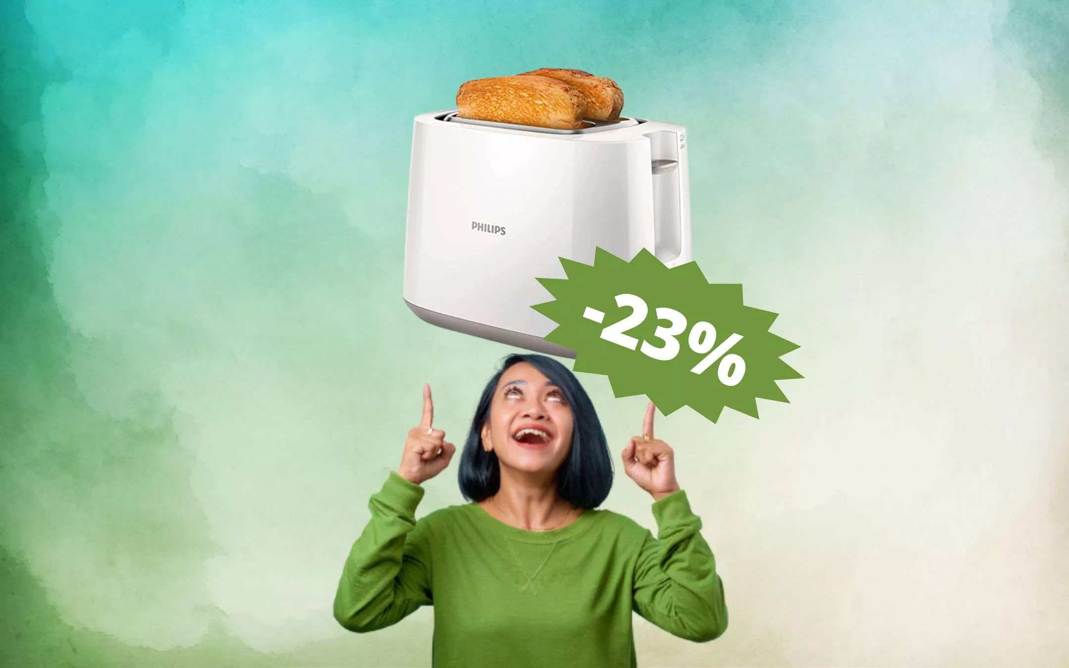 OCCASIONE di oggi: tostapane Philips al prezzo più CONVENIENTE di sempre  (26€) - Webnews