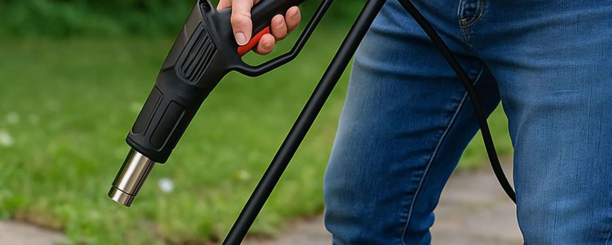 Decespugliatore ADDIO: per le erbacce basta la pistola termica, ecco come