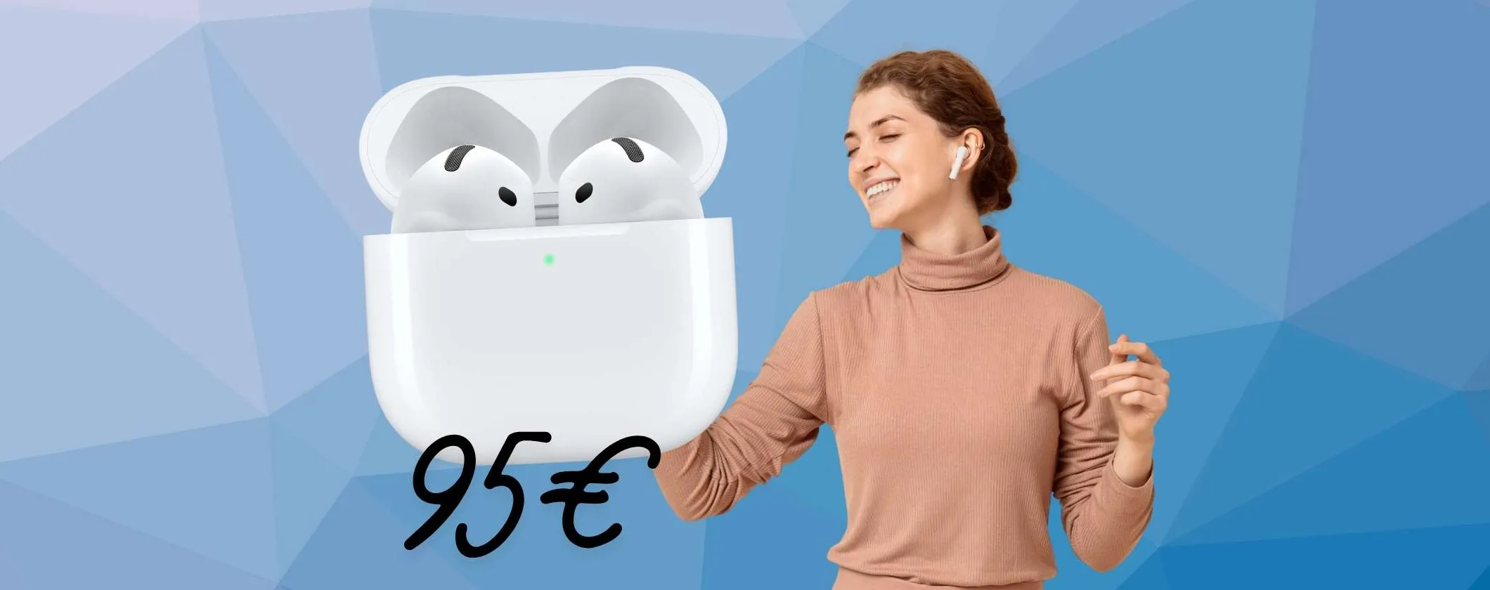 Apple AirPods 4 a soli 95€ su Amazon, un affare assoluto da non perdere