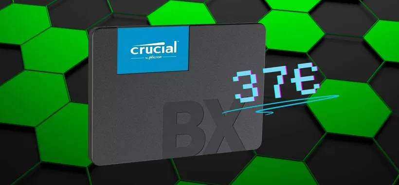 SSD Crucial BX500 da 500GB: rendi il tuo computer più veloce spendendo poco