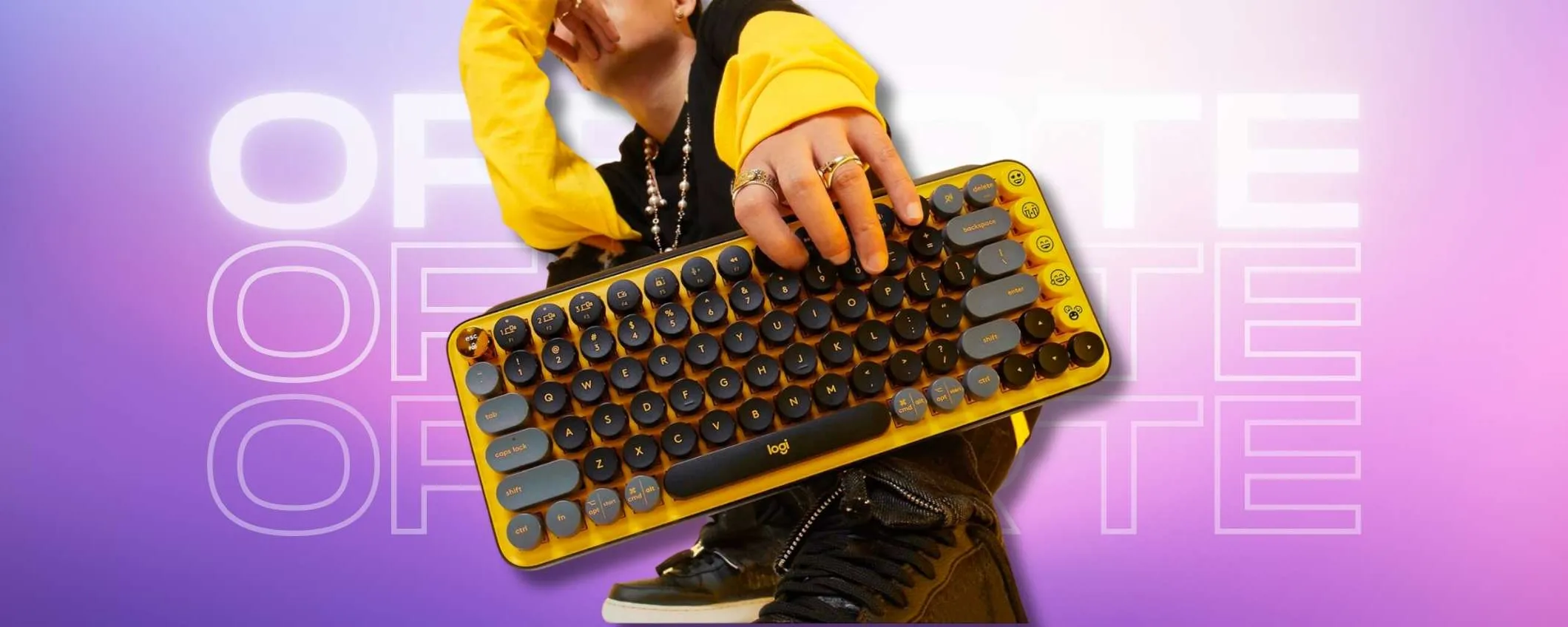 Logitech POP Keys, una tastiera meccanica SENZA fili e dal feeling TOP