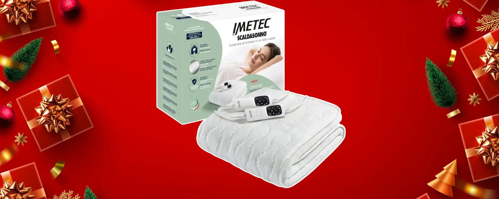 Imetec Scaldasonno Matrimoniale: il top di gamma in OFFERTISSIMA Amazon (-65€)