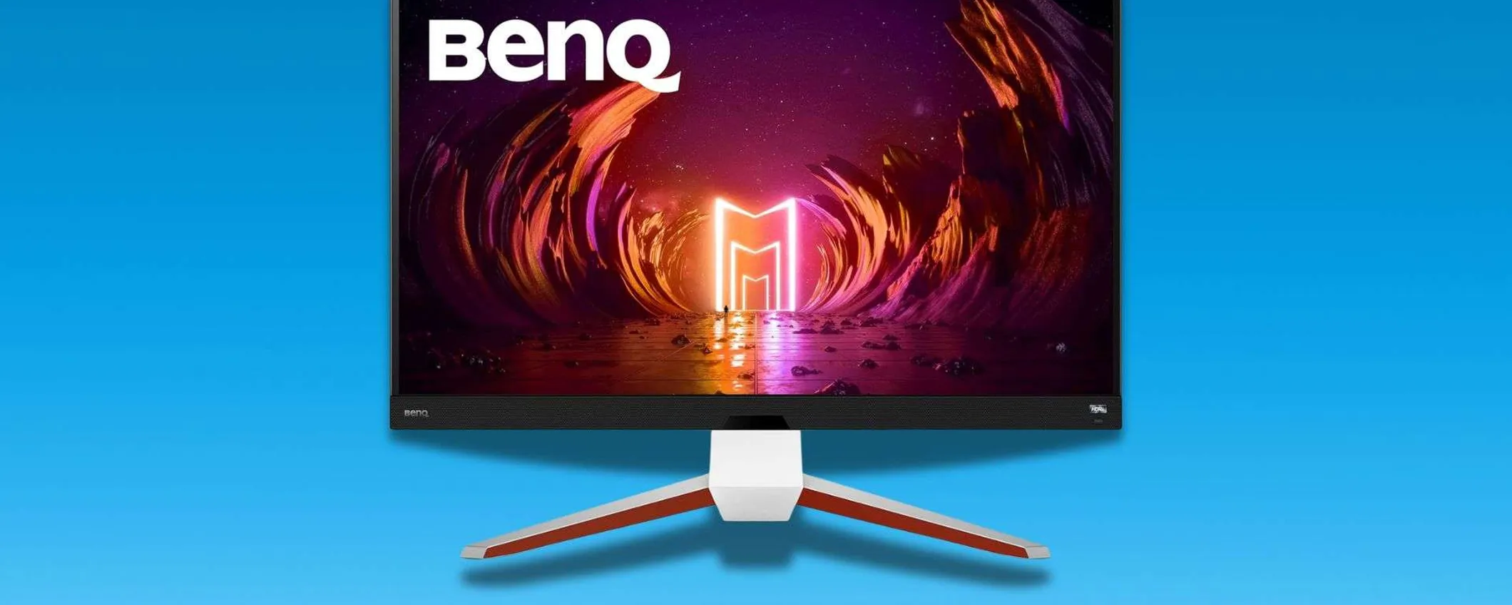 BenQ MOBIUZ EX3210U in offerta: monitor 4K a 144Hz con HDR e HDMI 2.1 a metà prezzo