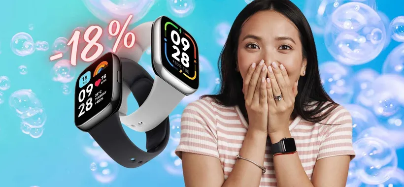 PREZZO REGALO Amazon per Xiaomi Redmi Watch 3 Active, ora al 18%