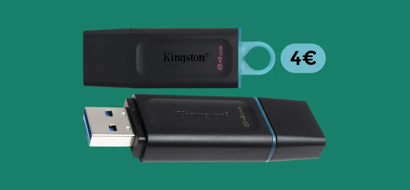 Chiavetta USB 64GB al prezzo più basso di sempre: già tua con soli 4€