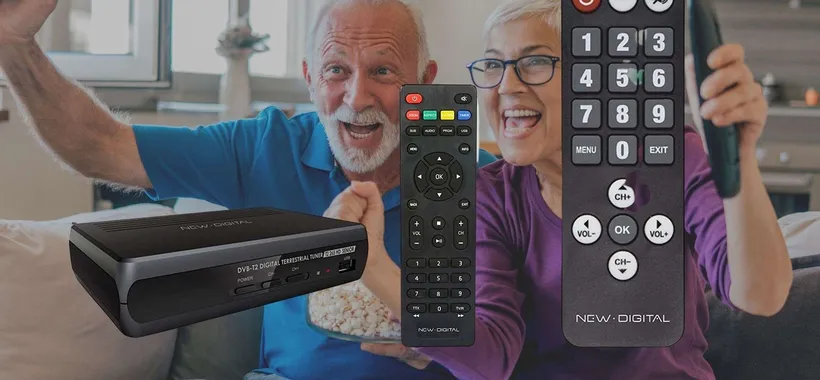 Digitale terrestre: 29€ per il miglior decoder per anziani
