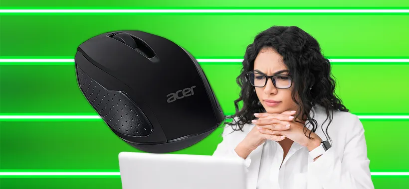 Mouse Wireless Acer: la comodità senza filo in SCONTO su Amazon