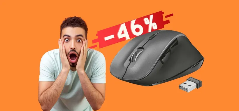 BOMBA Amazon: mouse wireless by Trust a MENO di 7€