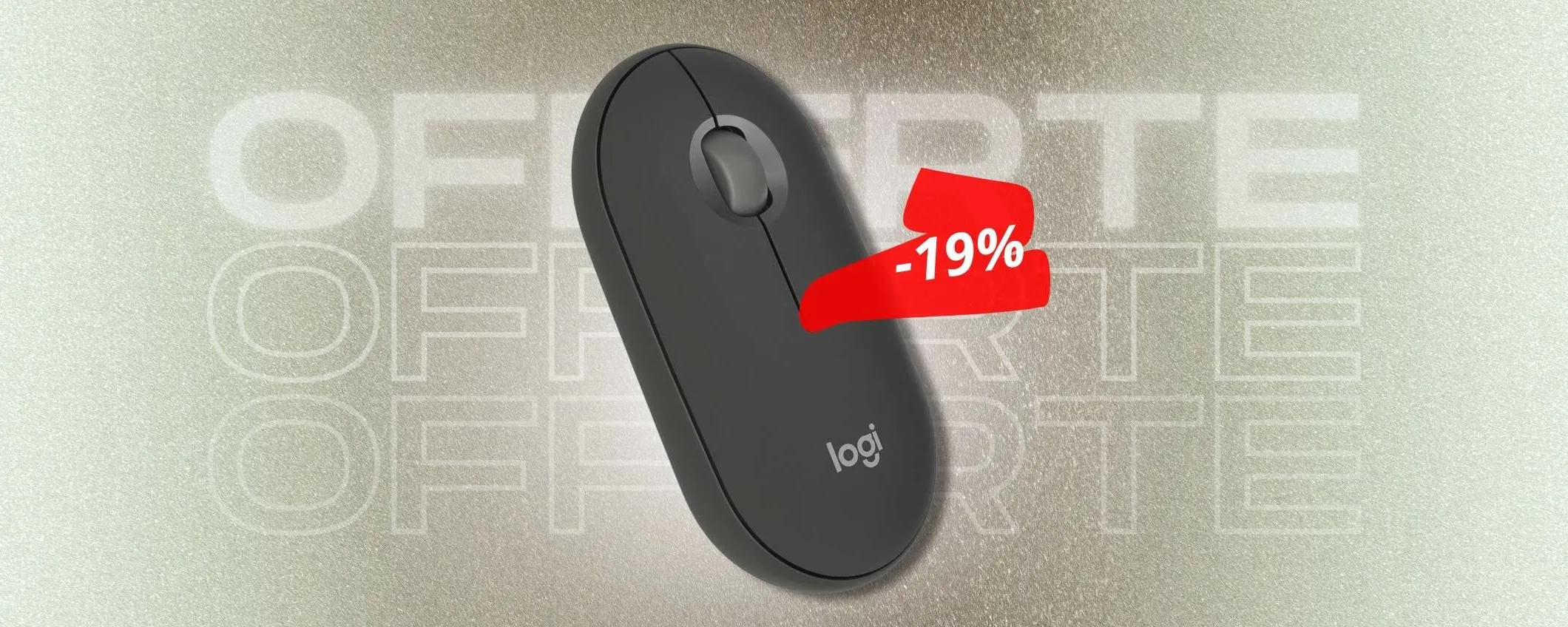 Logitech Pebble 2, il mouse wireless che TUTTI vogliono (-19%)