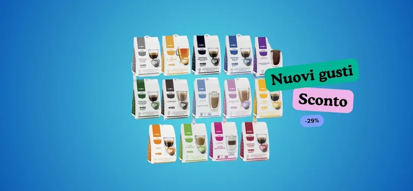 PROMO Capsule Gimoka Dolce Gusto con tantissimi nuovi gusti