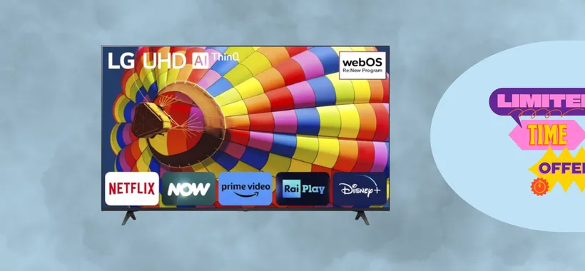 La tua nuova smart tv LG dei sogni è in sconto su Amazon