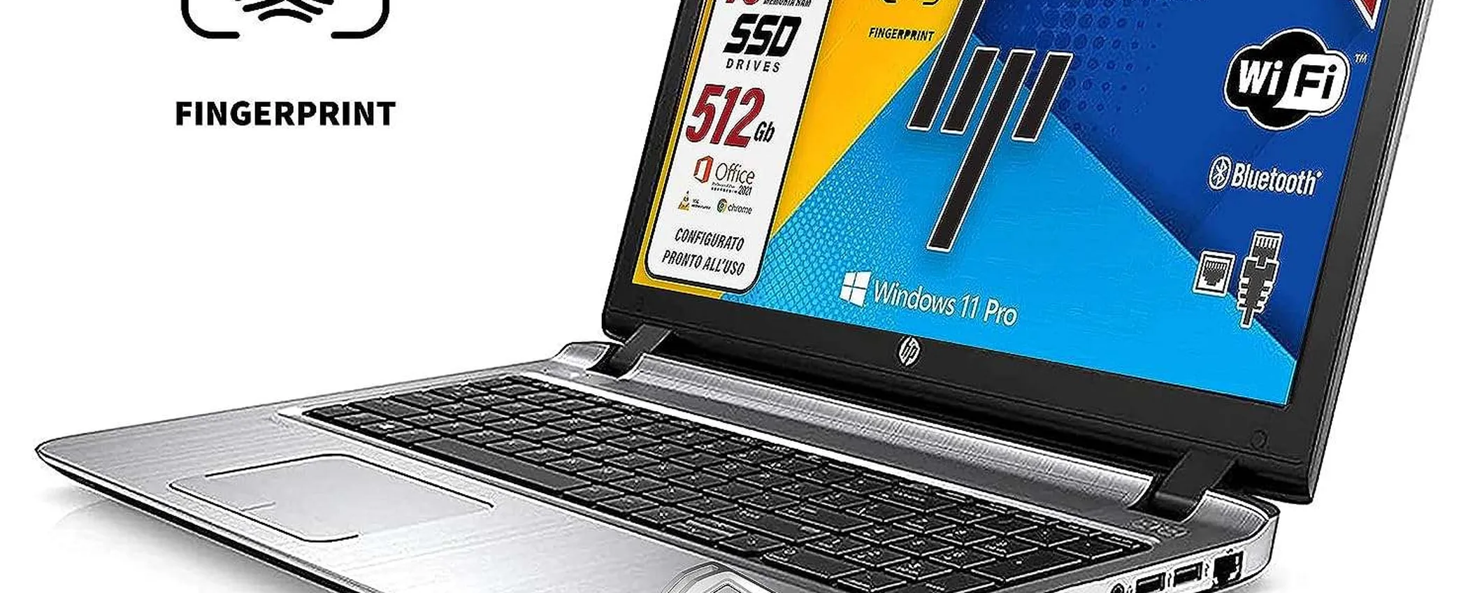 HP Probook, ottimo laptop ricondizionato in offerta su Amazon: solo 319€ e lettore impronte in omaggio