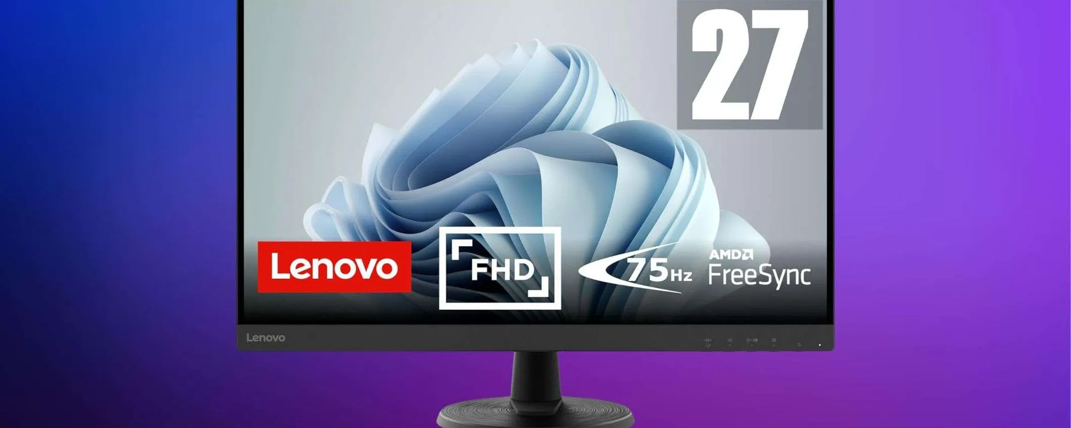 Lenovo D27-45 Monitor 27