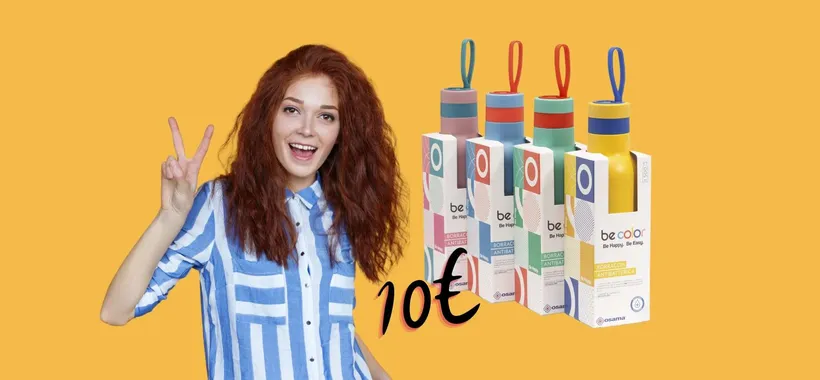 Osama: borraccia termica da 500 ml, bevande calde o fredde a 10€