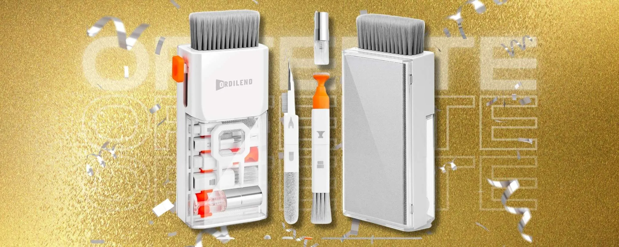 10in1 Kit Pulizia per tastiera, smartphone e auricolari: ultime ore a 11€