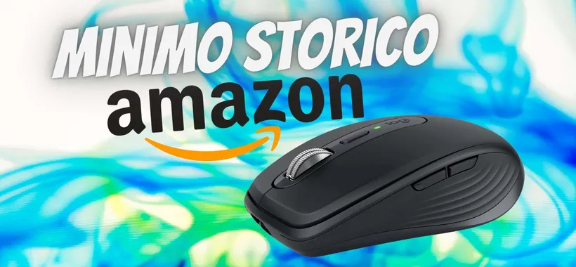 Mouse wireless Logitech MX Anywhere 3S al MINIMO STORICO su Amazon