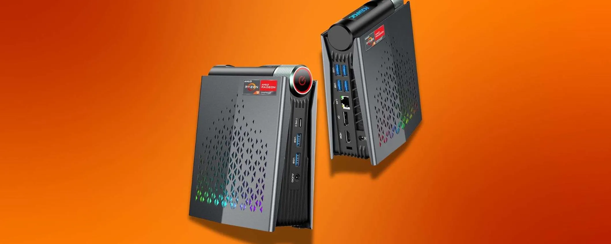 Acemagician S3A: mini PC gaming con Ryzen 9 a soli 500,35€ su Amazon (-35%)