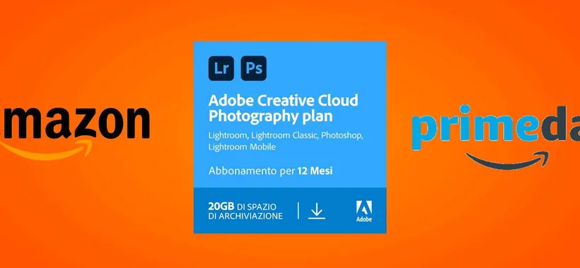 Adobe Creative Cloud: 12 mesi e 20GB a 80€ grazie ai Prime Day 2022