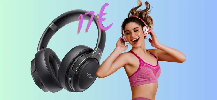 Cuffie wireless con suono di qualità a PREZZO da URLO, solo 17€