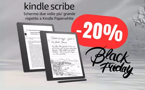 Kindle Scribe: il Taccuino Digitale CROLLA del -20% per il Black Friday