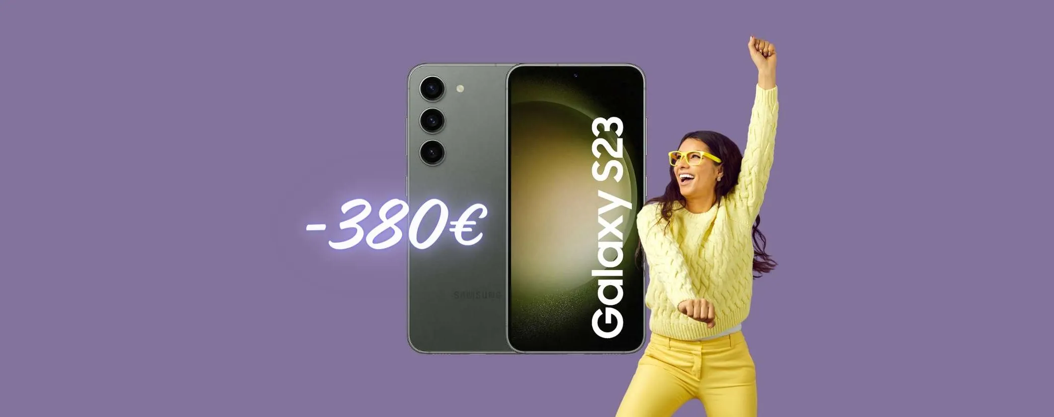 Samsung Galaxy S23: OFFERTA ESPLOSIVA su eBay a -380€
