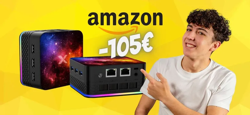 Mini PC con CPU Intel, 16GB di RAM e SSD da 512GB a 105€ in MENO