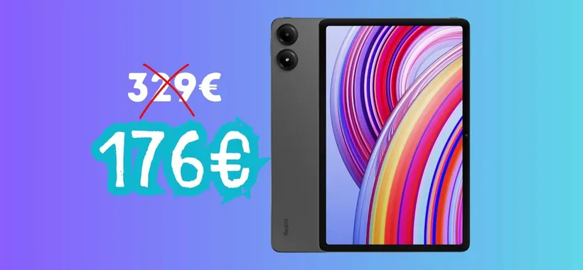 Xiaomi Redmi Pad Pro da 12,1" con il codice sconto è tuo a soli 176€