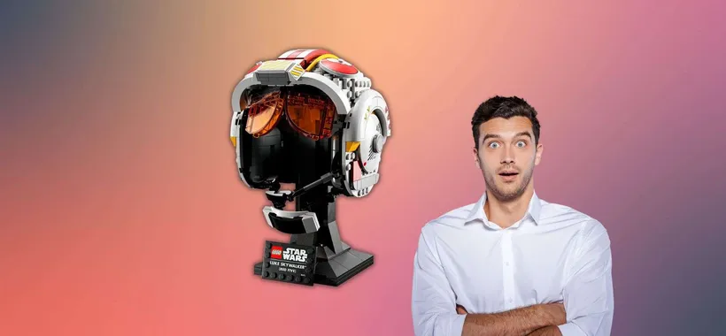 Set LEGO in offerta: costruisci il casco di Luke Skywalker