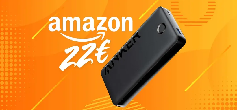 Power Bank con capacità enorme da 20000mAh e 2 uscite in offerta lampo