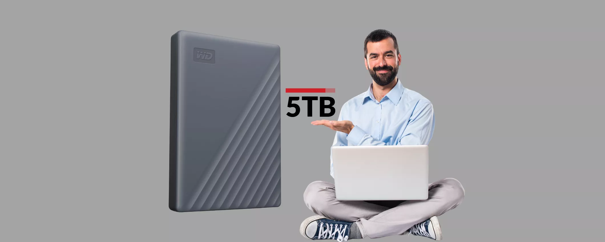 Hard disk esterno 5TB: non troverai di meglio a poco più di 150€