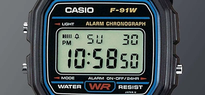 CASIO F-91W, l'intramontabile: sconto 65% su eBay