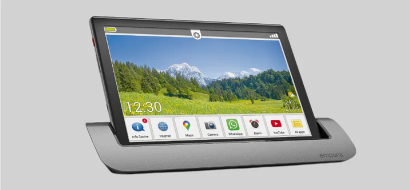 Emporia presenta il tablet dedicato al pubblico degli over 65
