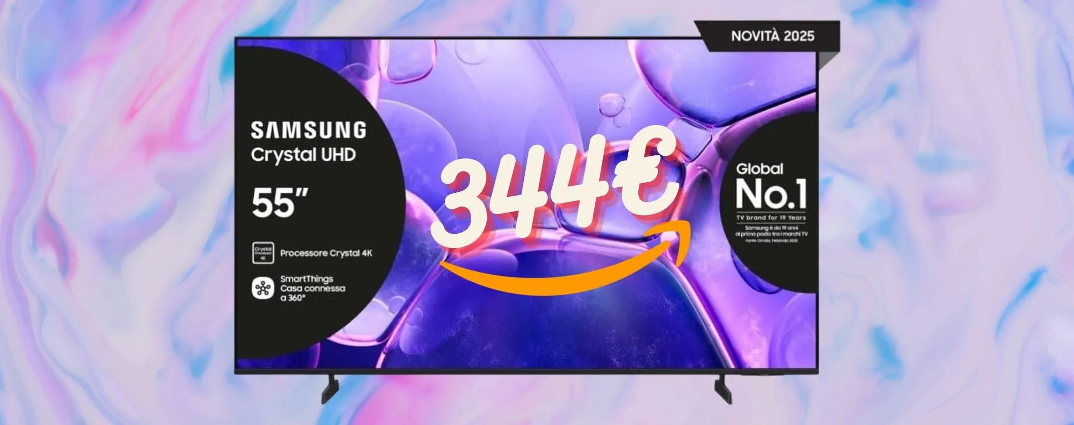 Smart TV Samsung Crystal UHD 4K da 55