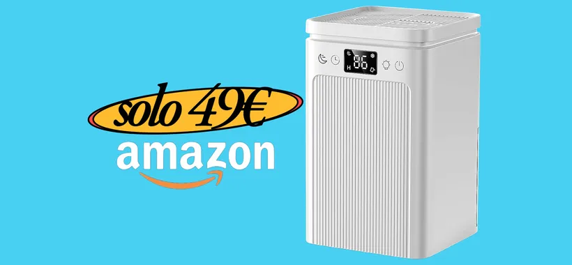 Deumidificatore portatile ultra silenzioso e dal basso consumo tuo a 49€