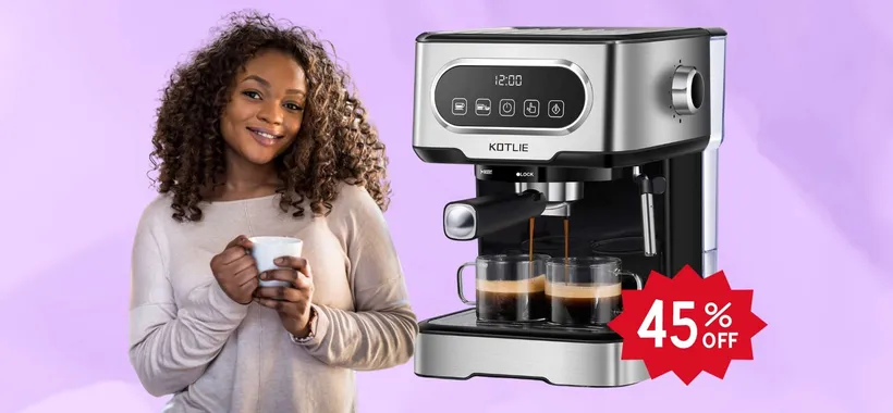 Caffè BUONISSIMO con questa macchinetta INCREDIBILE al 45%