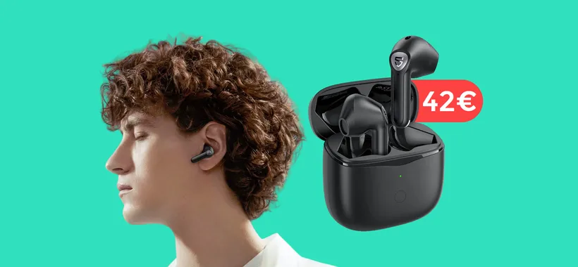 Auricolari con 4 microfoni e cancellazione rumore: 42€ con 2 SCONTI