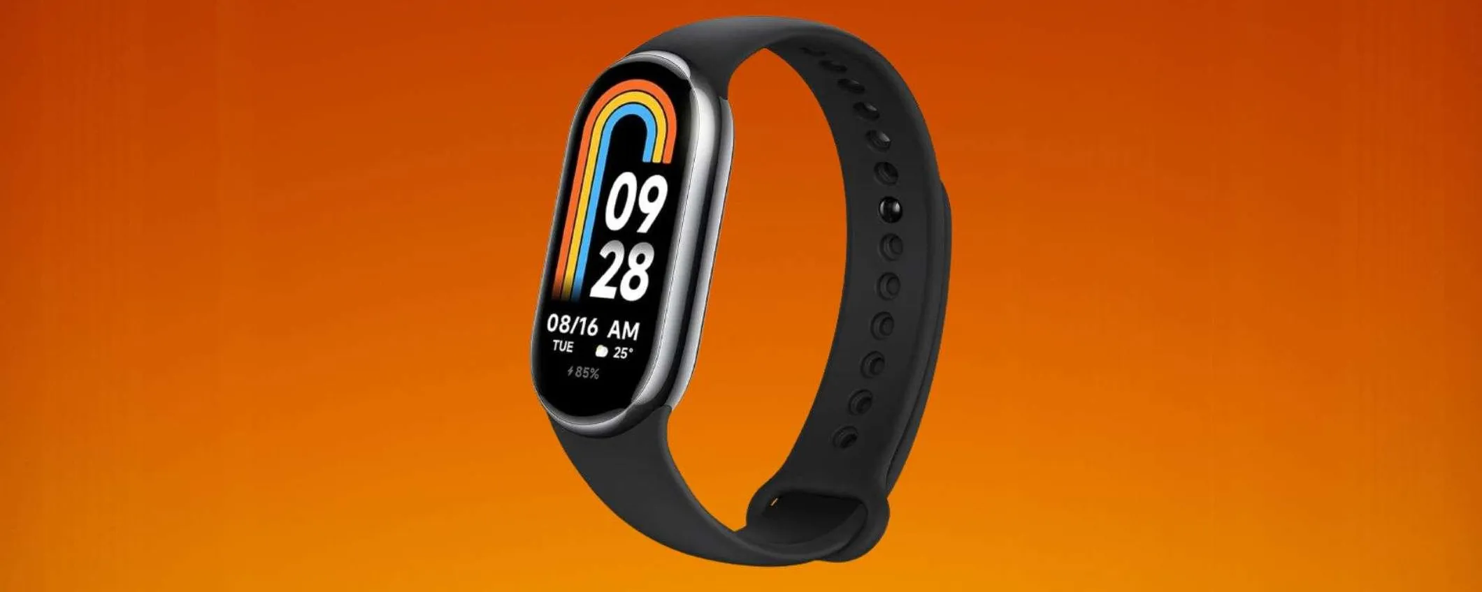 La Xiaomi Mi Band 8 è in offerta con uno sconto straordinario del 31%