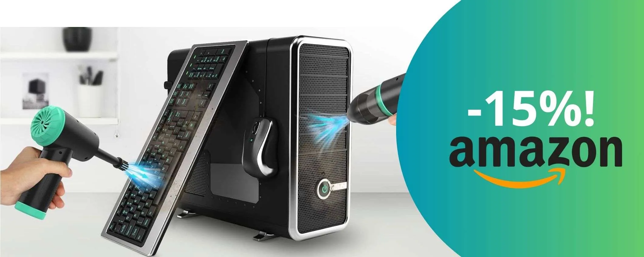 Potenza e precisione: il dispositivo 2 in 1 per una pulizia senza limiti!