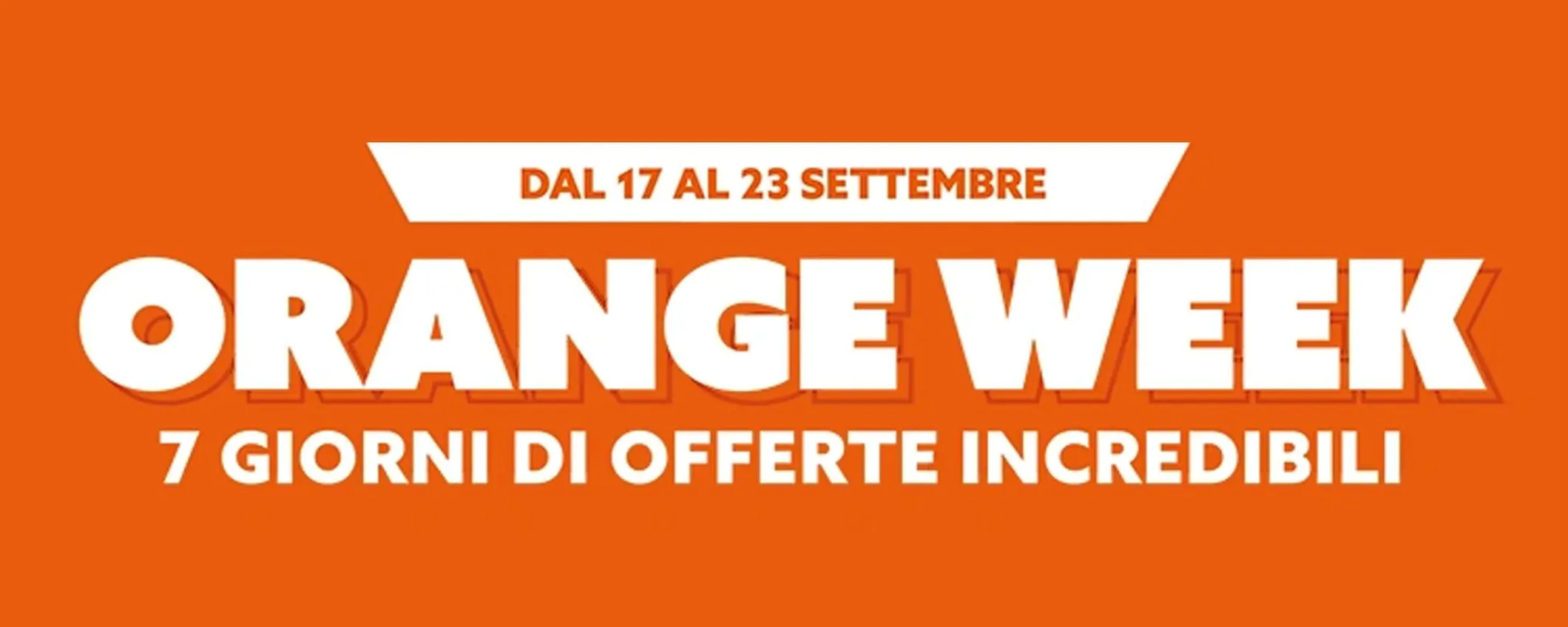 Volantino Expert, con la Orange Week sette giorni di grandi risparmi e sconti