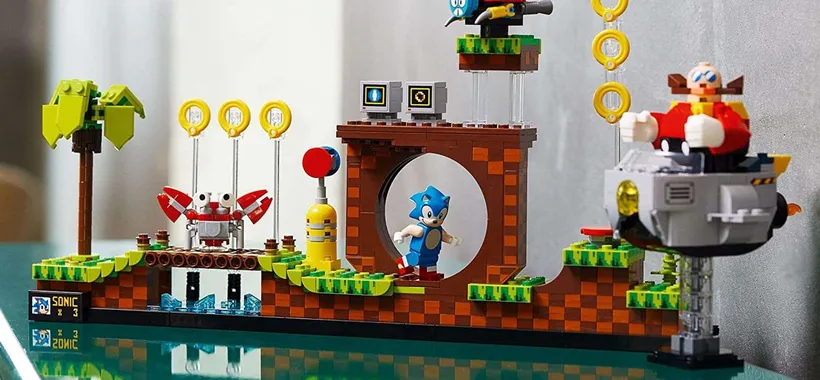 Set LEGO Sonic in offerta: ricostruisci la Green Hill Zone