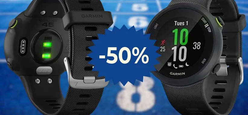 Garmin Forerunner 45, sconto 50% su Amazon e prezzo BOMBA limitato (99€)